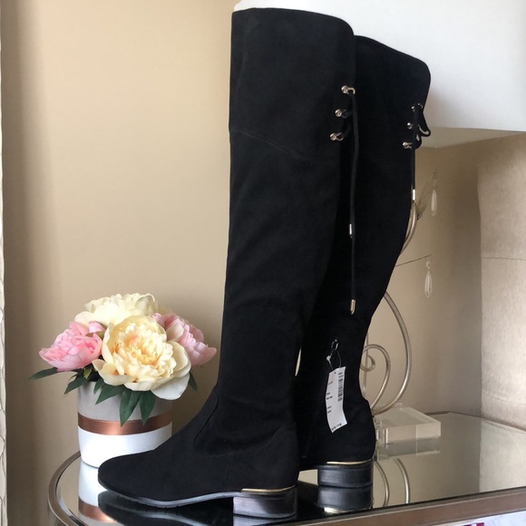 Ivanka Trump Shoes - Ivanka Trump Womens Lnde Closed Toe Over Knee Fashion Boots